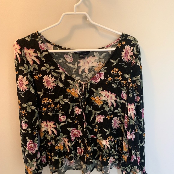 Floral long sleeve blouse - Picture 5 of 5